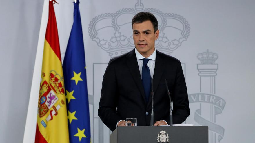 El presidente de Gobierno Pedro Sánchez.