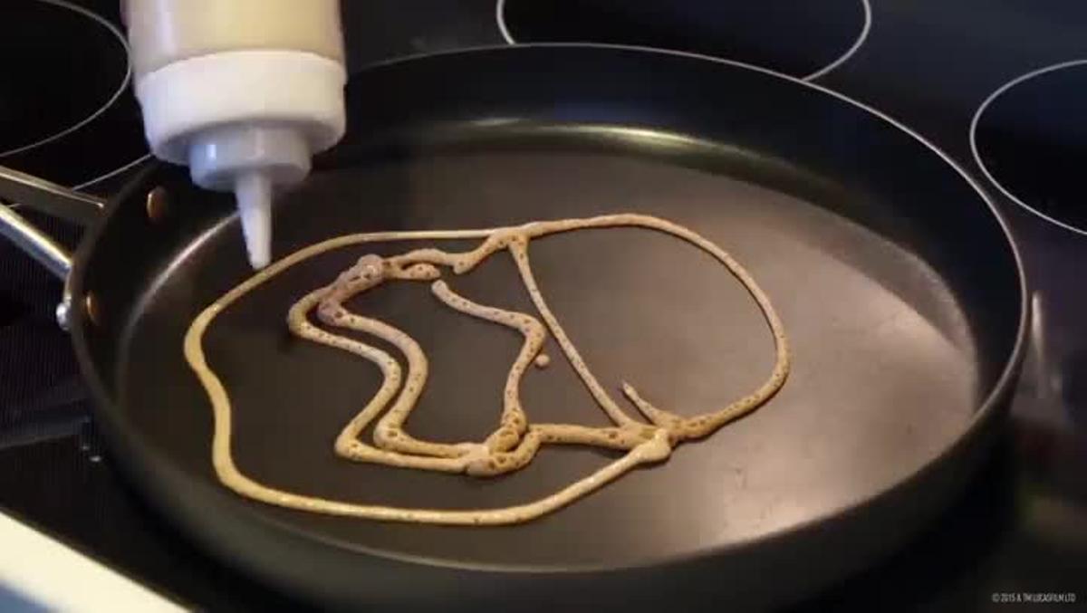 Star Wars se suma al pancake day