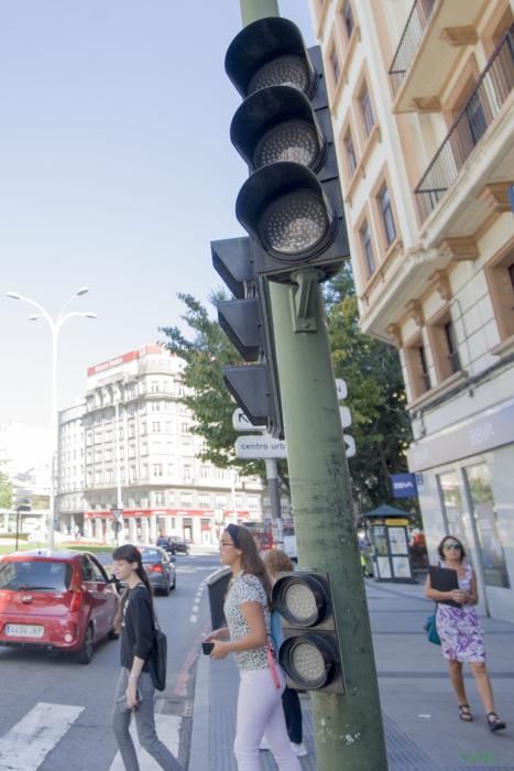 La Policía Local tuvo que regular el tráfico en la zona hasta las 16.00 horas