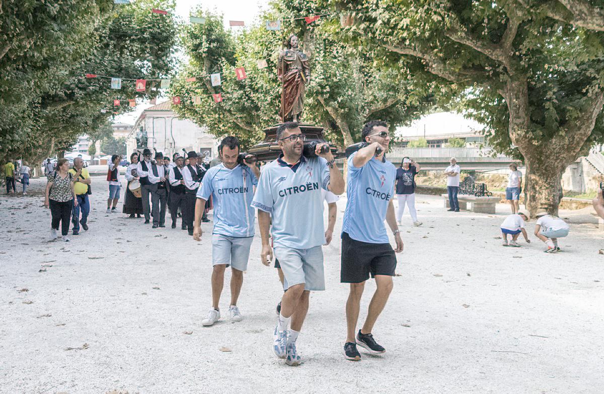 Procesión do Santiaguiño do Monte, de Padrón.