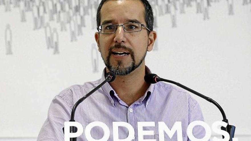 L&#039;exsecretari d&#039;organització de Podem, Sergio Pascual