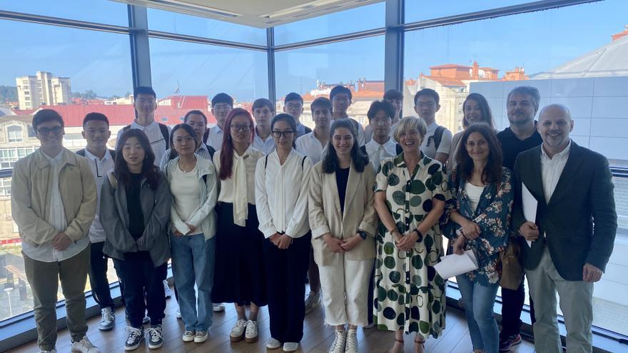 14 estudiantes chinos participan en Pontevedra en la quinta edición de DARI