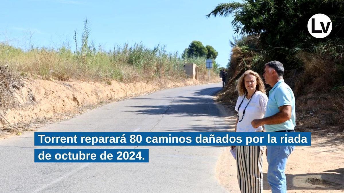 Torrent elevará seis caminos inundables contra las riadas.