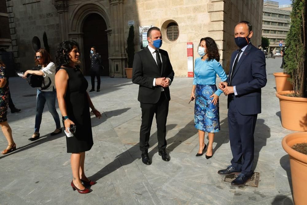 Acto institucional por el Día de la Región de Murcia en la iglesia de San Esteban