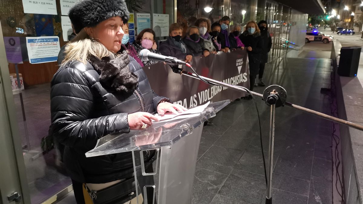 25N: Galicia salió a la calle vestida de morado