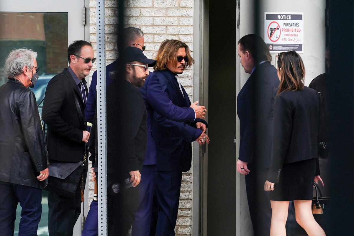 Johnny Depp defamation case against Amber Heard, in Fairfax