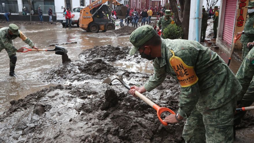 Las inundaciones han golpeado Tula, en México.
