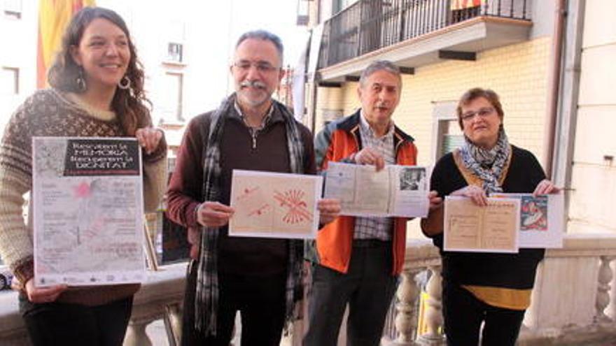 Un moment de l&#039;acte de presentació de la iniciativa d&#039;homenatge.