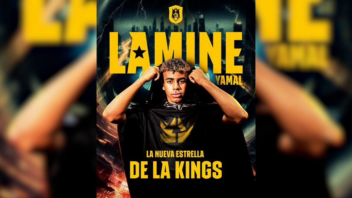 Lamine Yamal, el nuevo 'fichaje' estrella de la Kings League