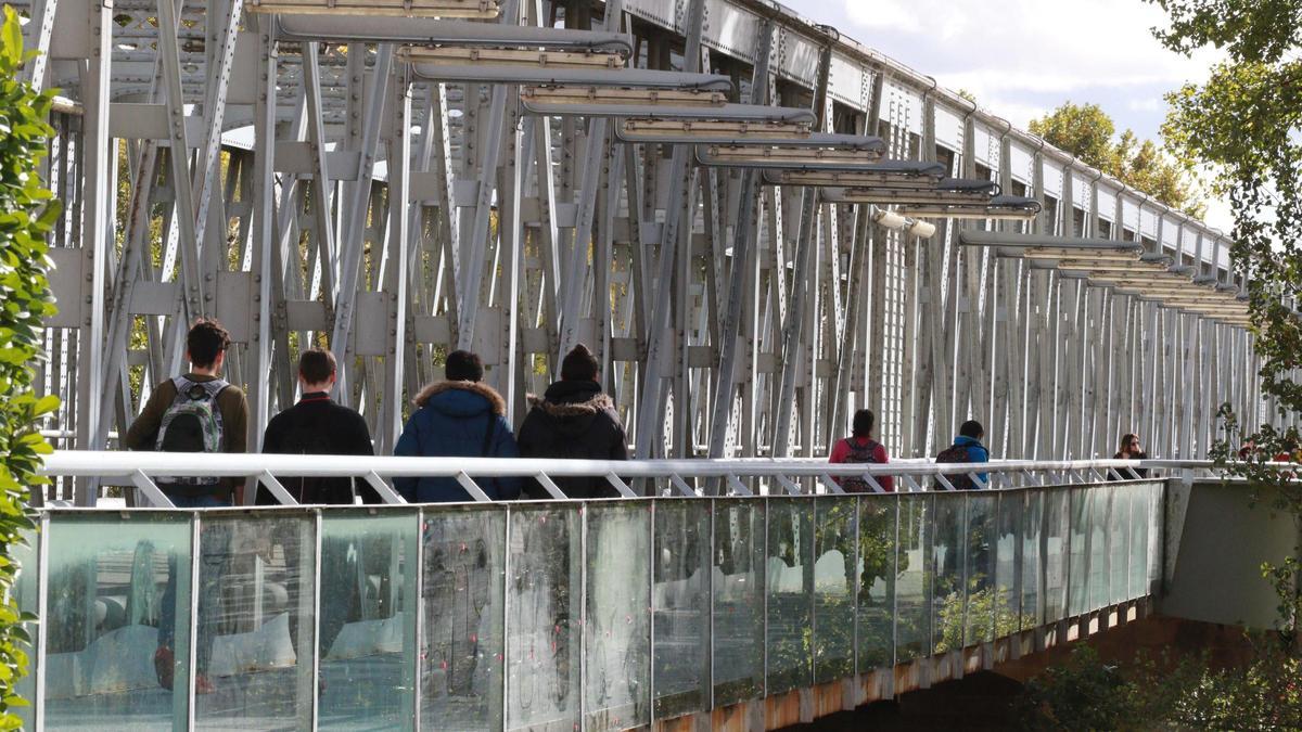 VÍDEO | El Puente de Hierro de Zamora a vista de dron marca el paso para su renovación integral