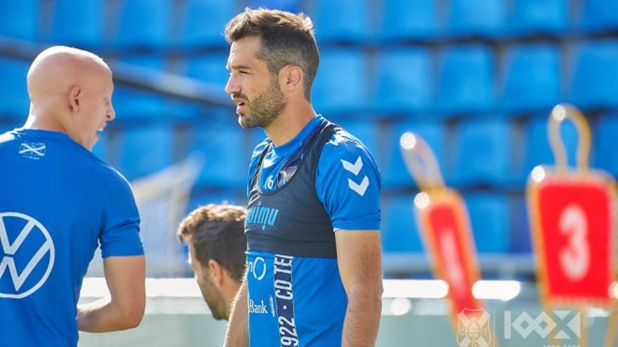 Aitor Sanz, jugador del CD Tenerife.