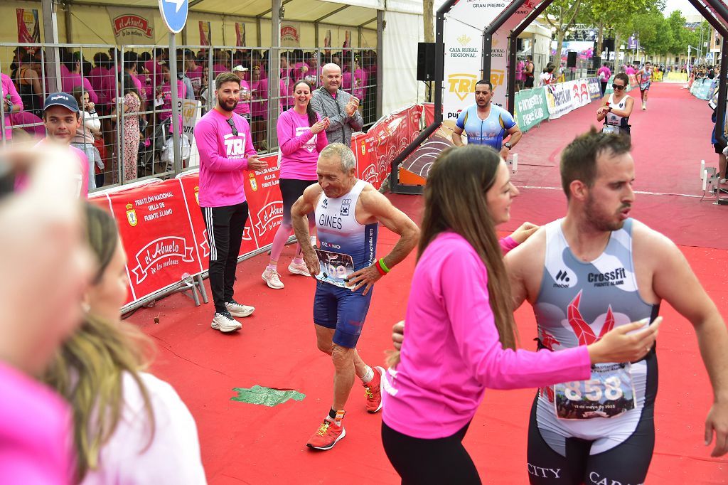 Llegada del triatlón de Fuente Álamo (I)