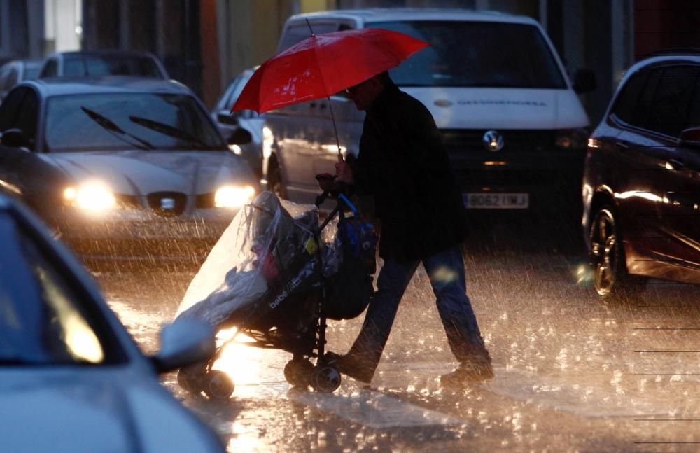 La lluvia en Valencia