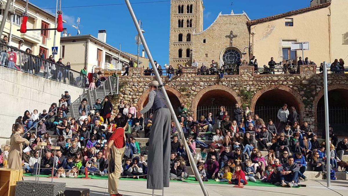 Tot el cap de setmana se celebren espectacles a Breda |