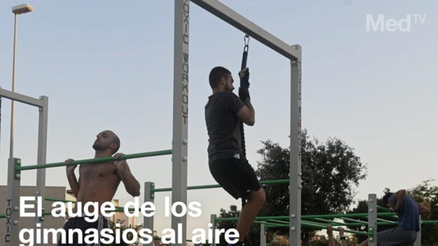 El auge de los gimnasios al aire libre en Castellón