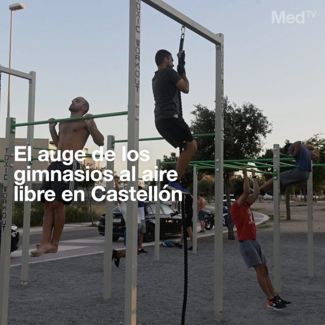 El auge de los gimnasios al aire libre en Castellón