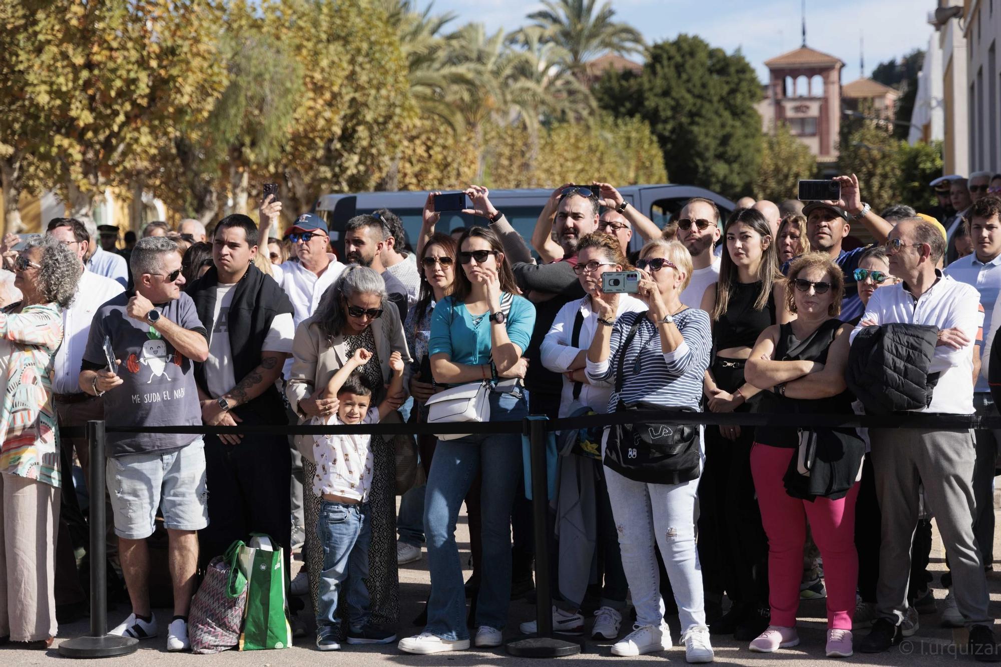 Las imágenes de la despedida del buque Hespérides en Cartagena