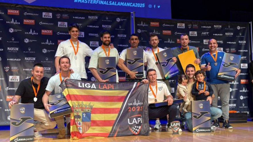 El Épila Pádel Club conquista España en categoría amateur