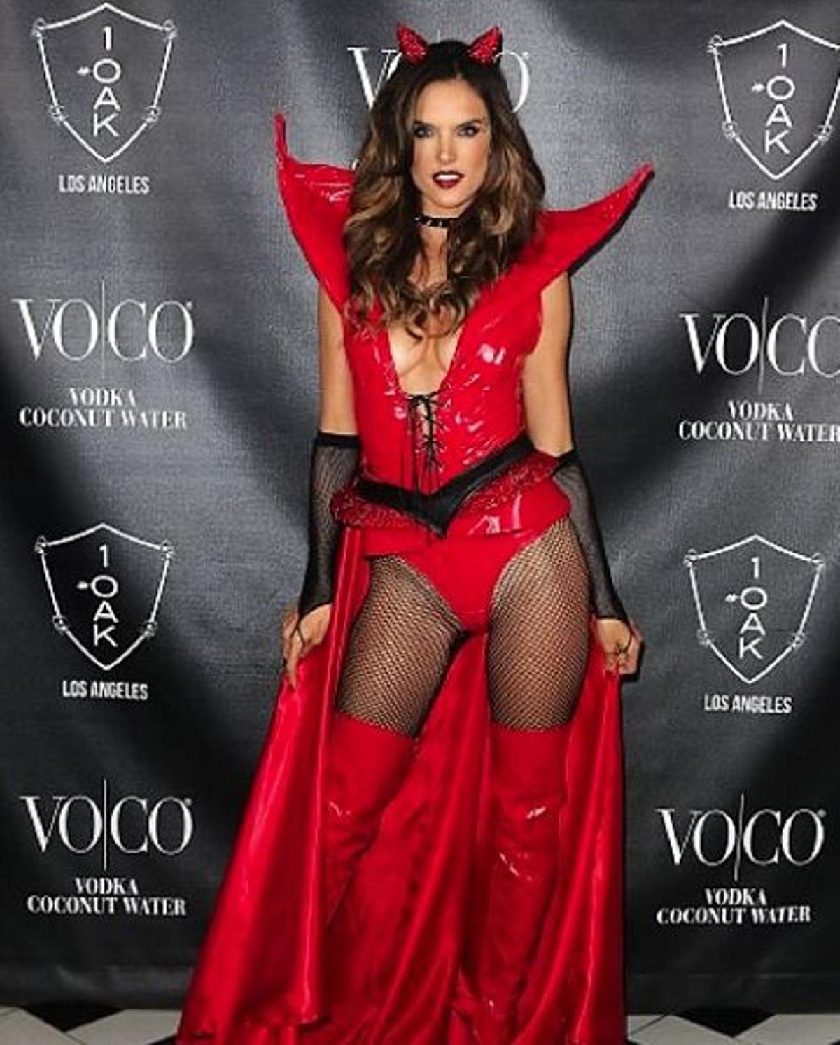 Alessandra Ambrosio, disfraz de Halloween