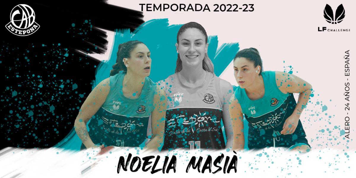 Renovación de Noelia Masià.