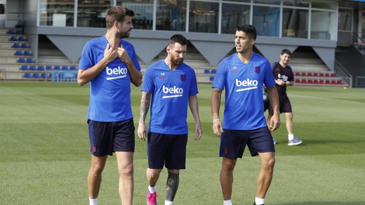 Último entrenamiento de la semana para el Barça