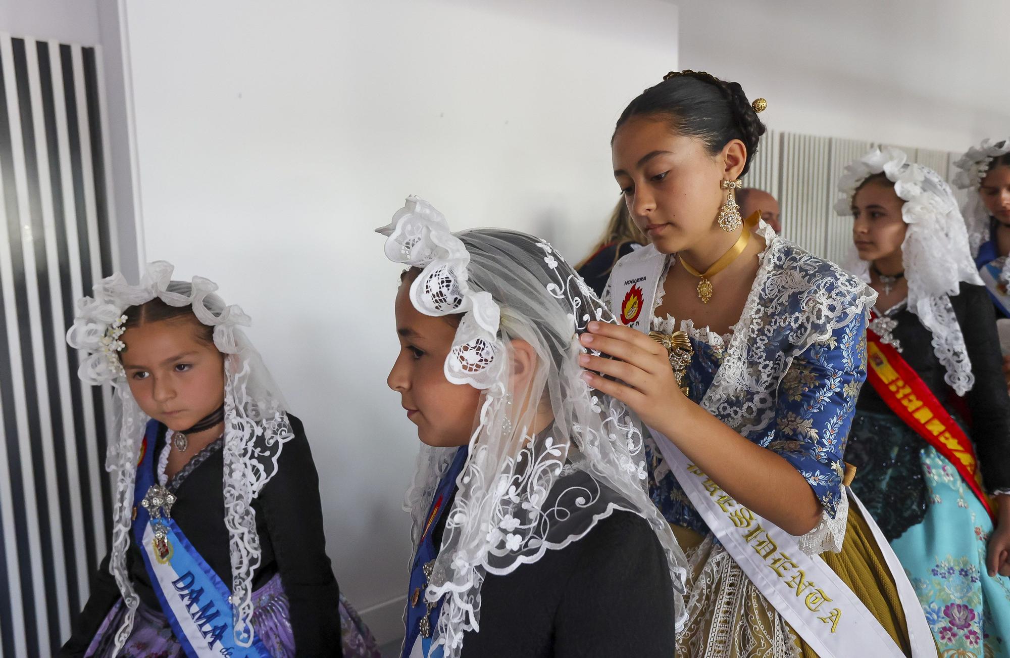 Homenaje a las Bellezas y Damas de los distritos de Hogueras