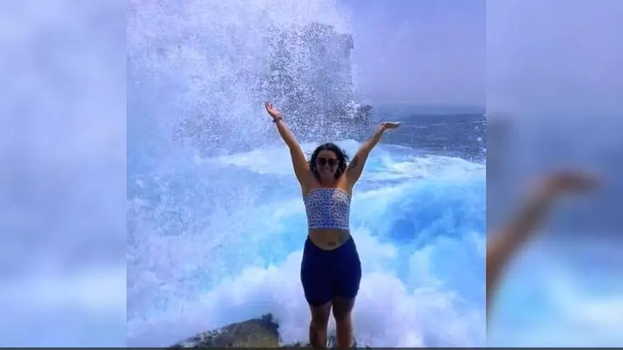 Arriesga su vida por una foto en Tenerife