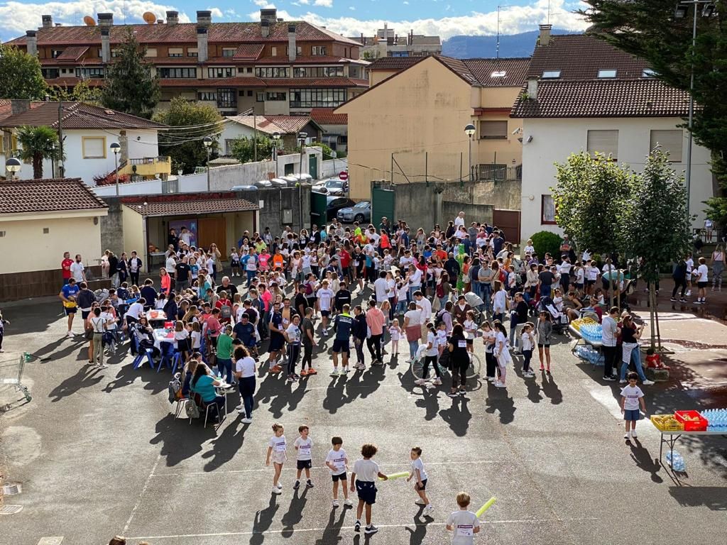 Carrera solidaria en el Colegio La Asunción