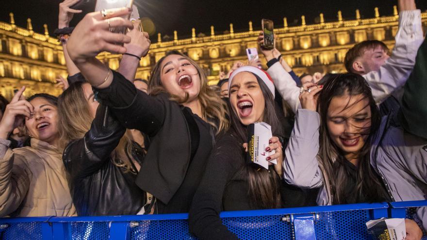 Todo preparado para la Nochevieja Universitaria de Salamanca