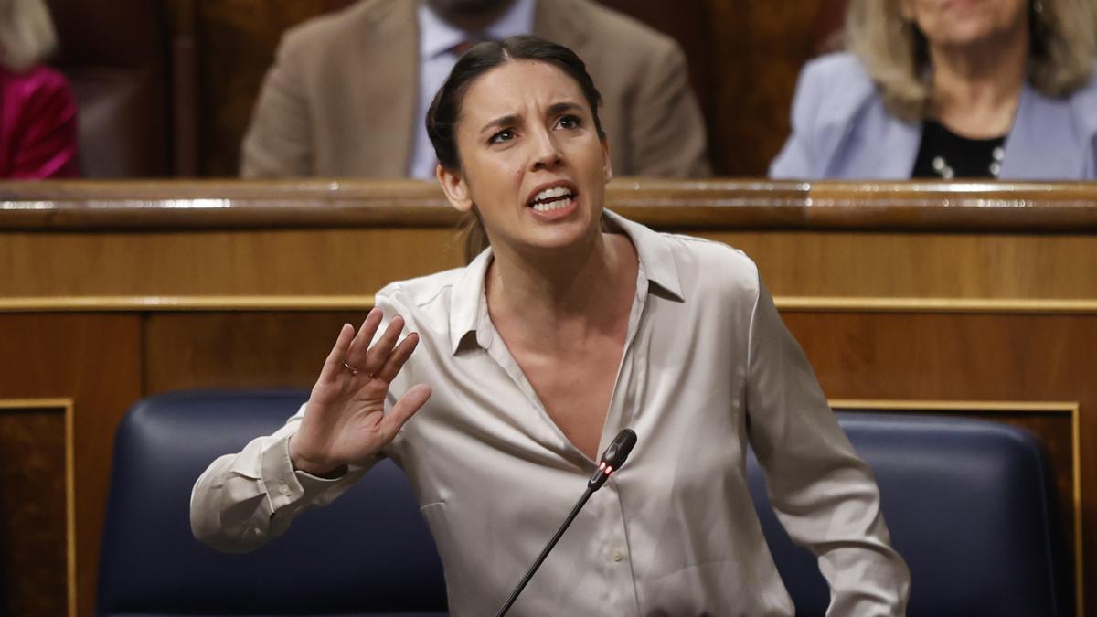 Irene Montero, sobre la gestación subrogada de Ana Obregón: Es una forma de violencia contra las mujeres.