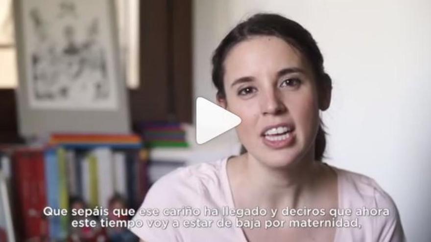 Irene Montero agradece en Instagram el apoyo recibido durante estos dos meses