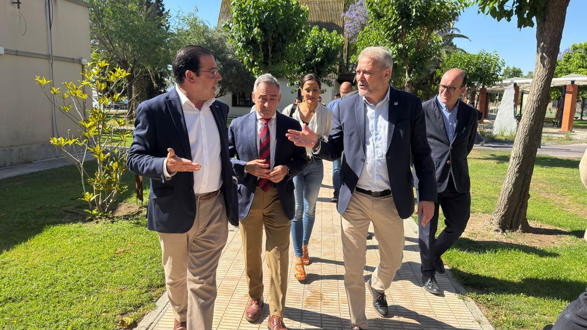 Visita del conseller Miguel Barrachina a la EPSO