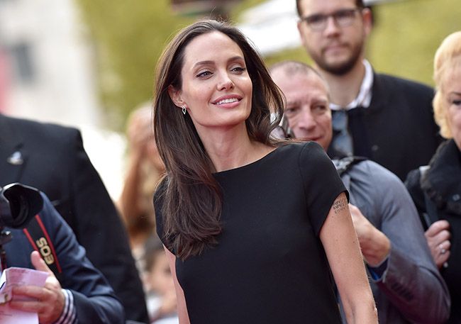 Angelina Jolie en un estreno cinematográfico en Los Ángeles