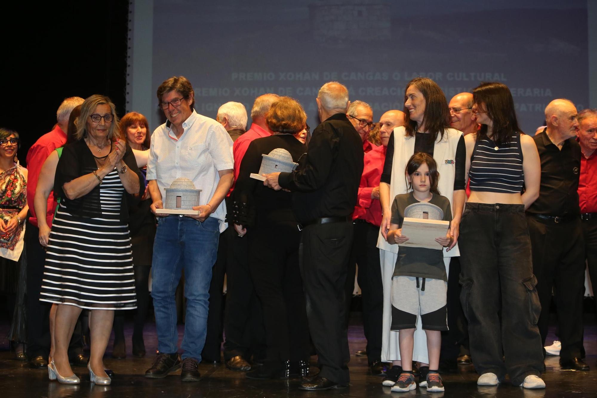 As mellores imaxes da gala das Letras Galegas en Cangas