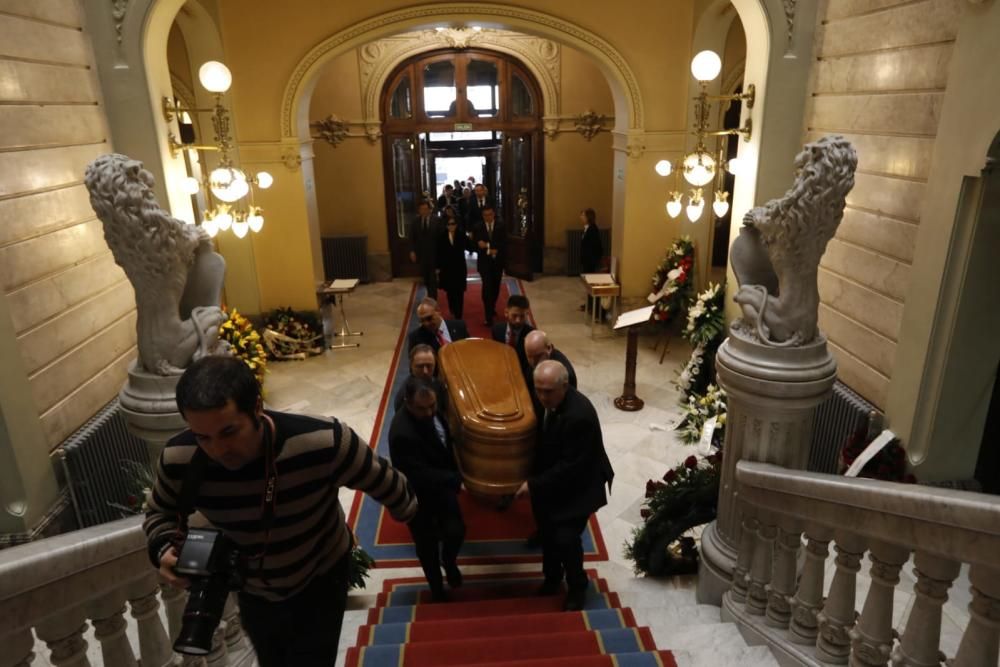 Muere Vicente Álvarez Areces: Capilla ardiente en la Junta del Principado