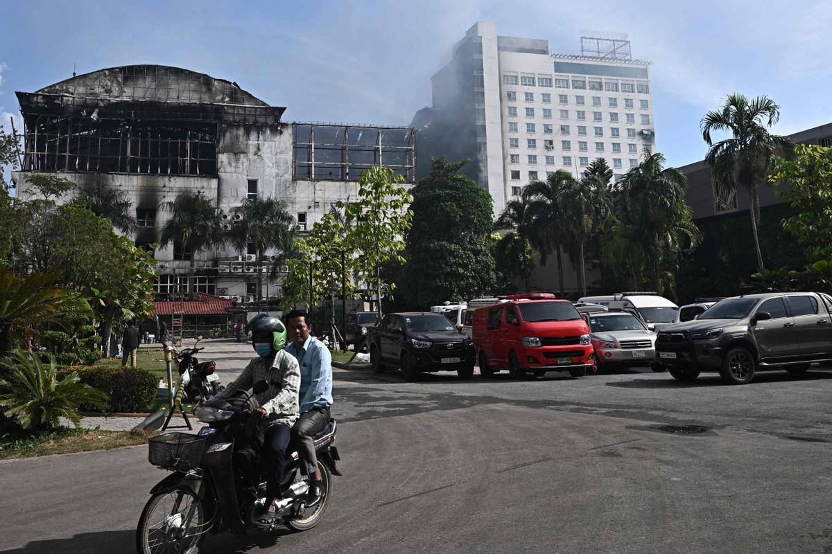 Horror y muerte en un casino de Camboya