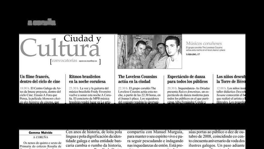 Página publicada en LA OPINIÓN el sábado 17 de marzo de 2007.