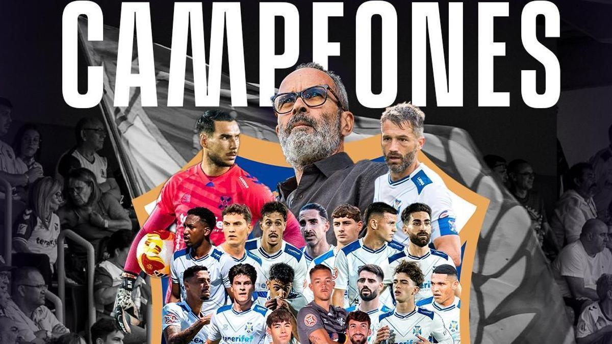 El CD Tenerife, rival del Zamora CF en Primera RFEF, vuelve a Segunda División un año después