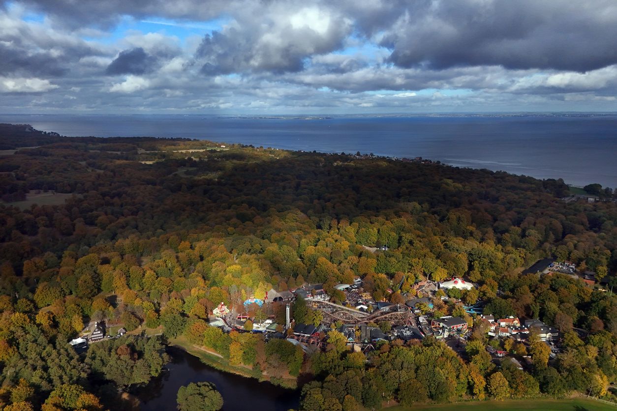 Los alrededores del parque Bakken