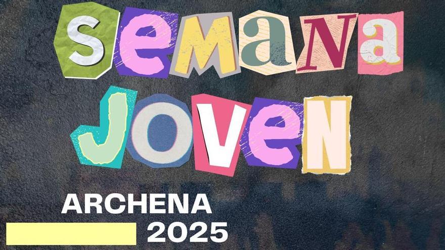 Cartel de la Semana Joven de Archena