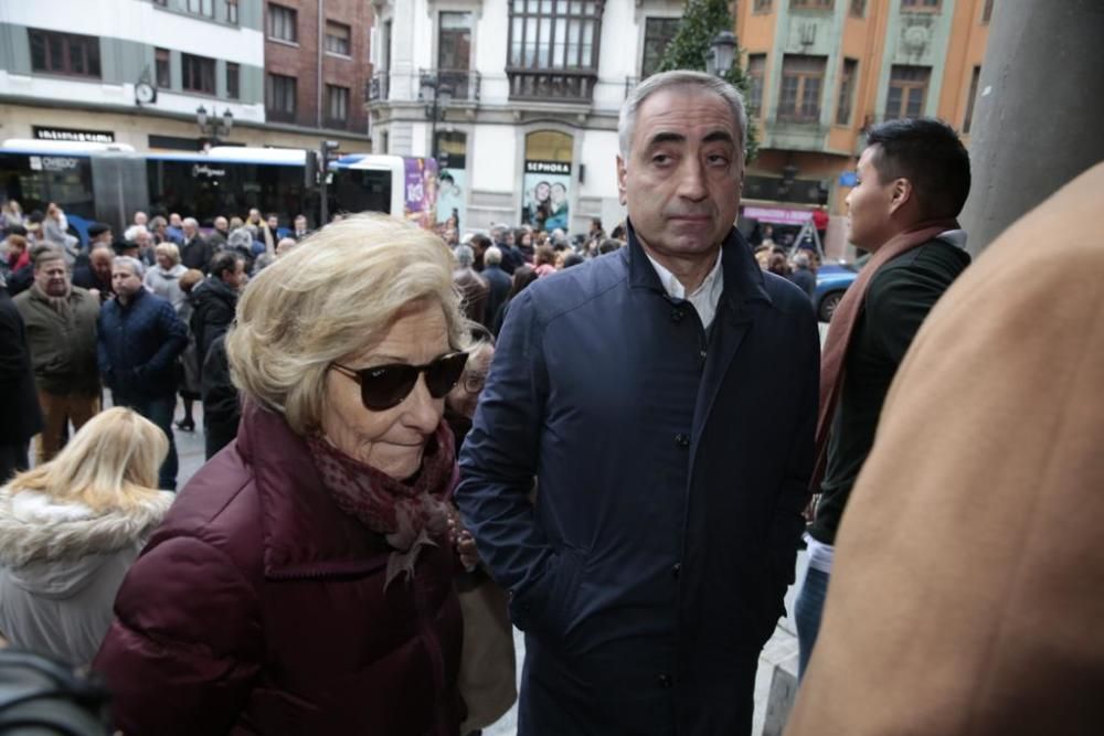 Funeral de Marcelo Conrado Antón en Oviedo