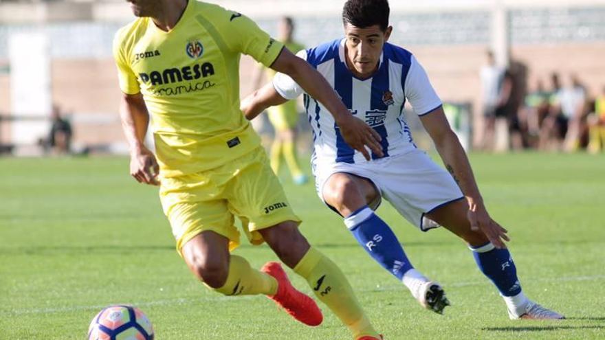 El Villarreal empata ante la Real Sociedad en su tercer amistoso (1-1)