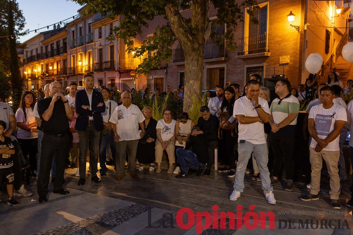 Homenaje a los cuatro fallecidos de Caravaca en el incendio de las discotecas de Murcia