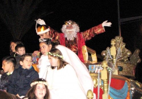 Cabalgata de Reyes 2013 en Santiago de la Ribera