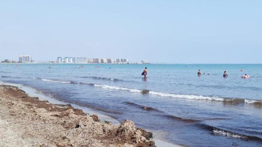 La playa de la Ensenada del Esparto sufre una regresión de 45 metros desde la construcción de Puerto Mayor