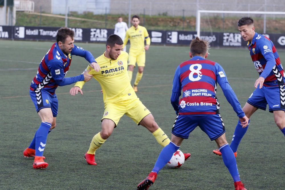 Les millors imatges del Llagostera - Vila-real B