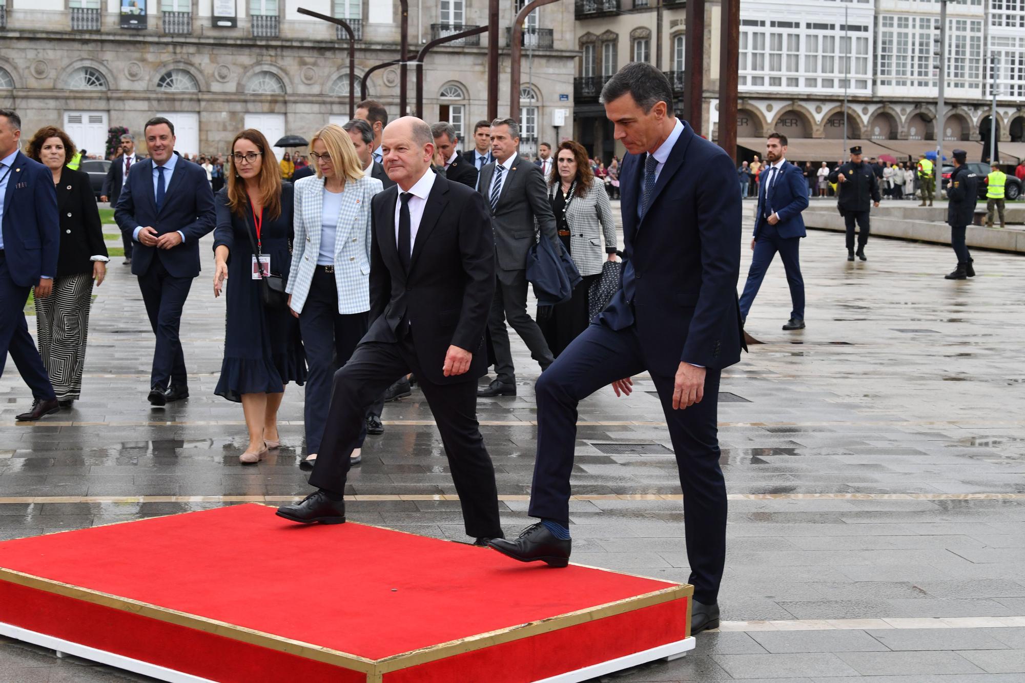 Cumbre hispano-alemana en A Coruña