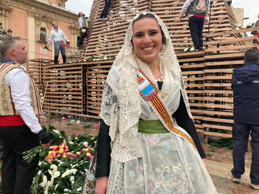 Galería de falleras ilustres en la Ofrenda de las Fallas 2022