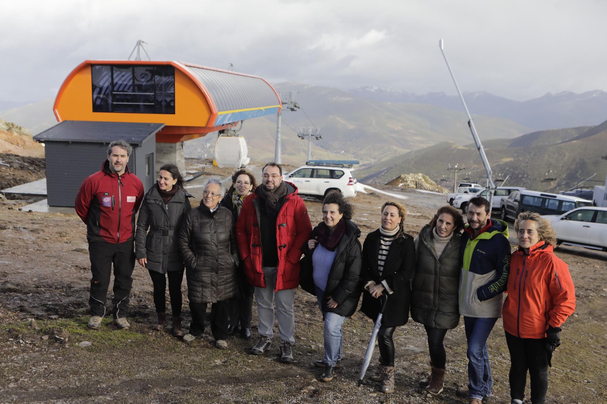 La nueva telecabina de Pajares comenzará a funcionar en Navidad