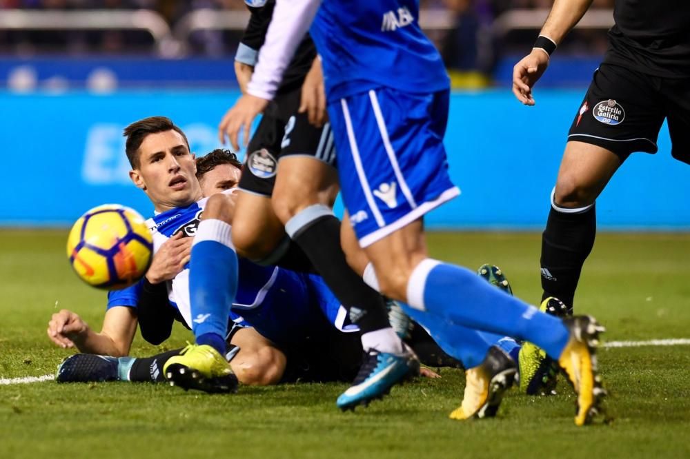 El Dépor cae ante el Celta en Riazor